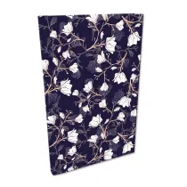 EV-Corp Notes A5 Soft Touch Magnolie Dark Blue kratka