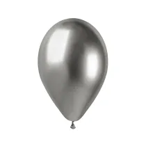 Godan Balony shiny srebrne 33cm