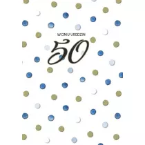 Trend Kartka okoliczno�ciowa Urodziny 50