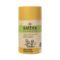 Sattva Natural Herbal Dye for Hair naturalna ziołowa farba do włosów Dark Blonde 150 g