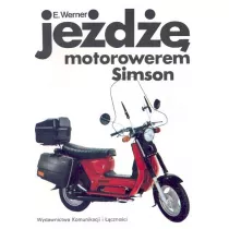 Jed motorowerem Simson WK