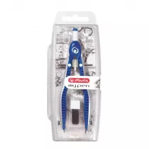 Herlitz Cyrkiel My.Pen niebiesko-biay
