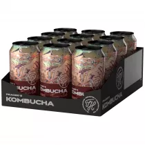 Pragers Kombucha Rooibos zgrzewka 12 x 350 ml