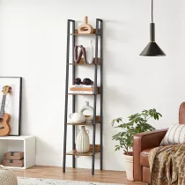 Songmics Rega wski drabinkowy 5 poziomw loft