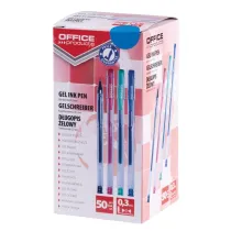 Pbs Connect Paczka Dugopis elowy Office Products Classic 0,5mm niebieski 50 sztuk