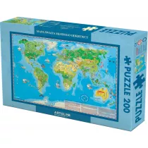 Puzzle 200 el. wiat modego odkrywcy ArtGlob