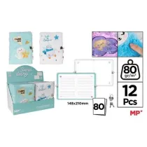 Mp Main Paper Pami�tnik pluszowy z k��dk� MIX