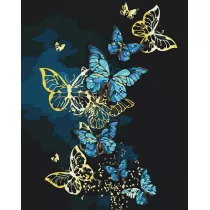 Twoje Hobby Malowanie po numerach + z�ota farba - Taniec... 40x50cm