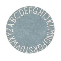 Dywan baweniany okrdy ABC Vintage blue 150cm