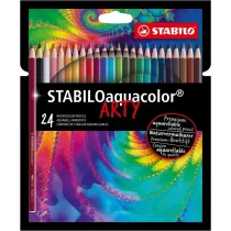 Stabilo Kredki drewniane Aquacolor Arty 24 kolory