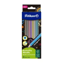 Pelikan Kredki metalic 10 kolor�w
