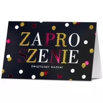 Pan Dragon Zaproszenie Uniwersalne 5 szt.