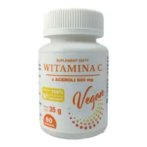 Gorvita Witamina C z Aceroli Suplement diety 60 kaps.
