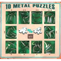 amigwki metalowe 10 el. Zestaw zielony G3