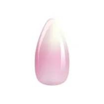 Inter Vion Paznokcie sztuczne kszta�t stiletto r�owo-bia�e Ombre 498832 24 szt.
