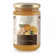 Agrisicilia Marmolada z pomaraczy z imbirem 360 g Bio