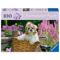 Puzzle 100 Little Dog FW Ravensburger