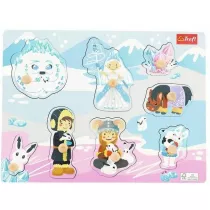 Puzzle drewniane medium Ice castle 61633 Trefl