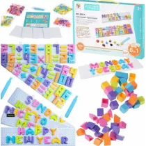 Ukadanka edukacyjna Toy Bricks Puzzle 420el 5993-4 Maksik