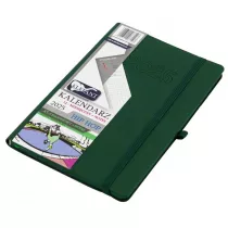 Kalendarz 2025 A5 12M + notes Hip Hop zielony