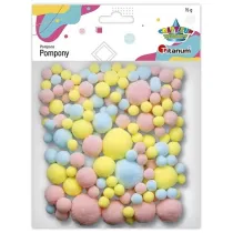 Titanum Pompony poliestrowe 10/15/20/25/30mm 15g