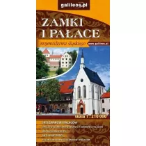 Zamki i pa�ace wojew�dztwa �l�skiego 1:210 000