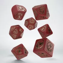 Komplet koci Dragons czerwono-zote Q-Workshop