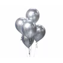 Godan Balony chromowane Srebrne, B&C 30 cm