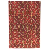 Paperblanks Red Velvet Notatnik Red Velvet Mini Flexi linia