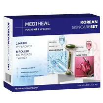 Mediheal Zestaw Maseczki w p�achcie + roller 2 x 24 ml + 1 szt.