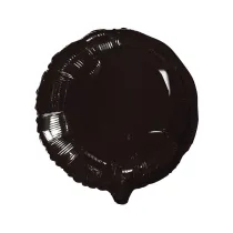 Godan Balon foliowy okr�g�y czarny 45.7cm