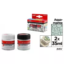 Artix Farba akrylowa zielona 35ml + rodek tworzcy
