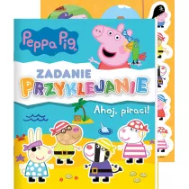 Ahoj, piraci! Zadanie przyklejanie. Peppa Pig