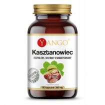 Yango Kasztanowiec - ekstrakt - 20% escyny Suplement diety 60 kaps.