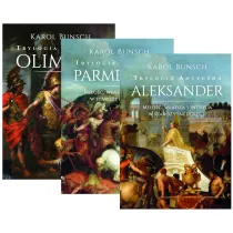 Pakiet Trylogia Antyczna. Tomy 1-3: Olimpias, Parmenion, Aleksander