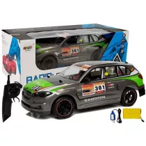 Auto zdalnie sterowane 1:10 2.4G szare Leantoys