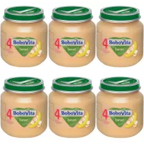 BoboVita Banan po 4. miesicu zestaw 6 x 125 g