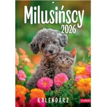 Kalendarz 2026 A4 Wieloplanszowy Milusiscy