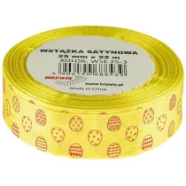 Brewis Wst��ka satynowa Wielkanoc 25 mm