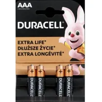 Bateria LR03 Duracell Extra Life B/C DURACELL LR3/AAA B4 4 szt.
