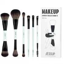 Jessup Duo-End Brush zestaw p�dzli do makija�u T501 6 szt.