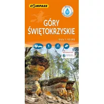 Gry witokrzyskie mapa laminowana skala 1 : 60 000