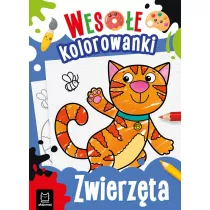 Zwierzta. Wesoe kolorowanki