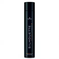 Schwarzkopf Professional Silhouette bardzo mocny lakier do w�os�w Czarny 750 ml