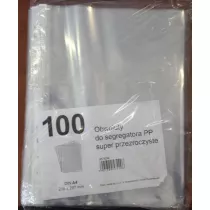 Herlitz Obwoluty do segregatora A4 przezroczyste 100 szt.