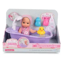 Gumowa lalka Bobas w wanience Lena