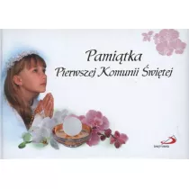Pamitka Pierwszej Komunii witej - dziewczynka