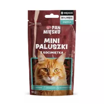 Pan Misko Przysmak dla kota Mini paluszki Kaczka z kocimitk 50 g