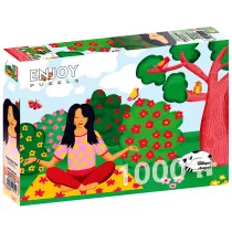 Puzzle 1000 el. Joga w parku Enjoy