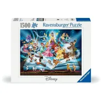 Puzzle 2D: Ksi��ki Disneya 1500el Ravensburger